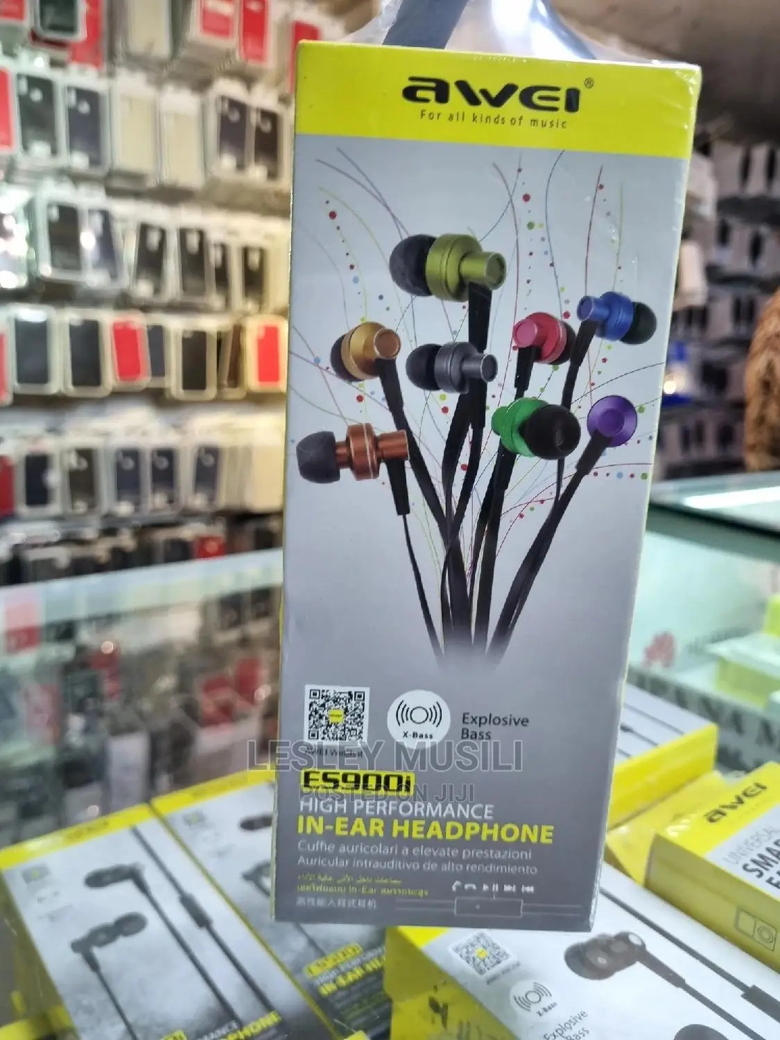 Awei Es900i Noise Isolation In-Ear Earphones With MIC