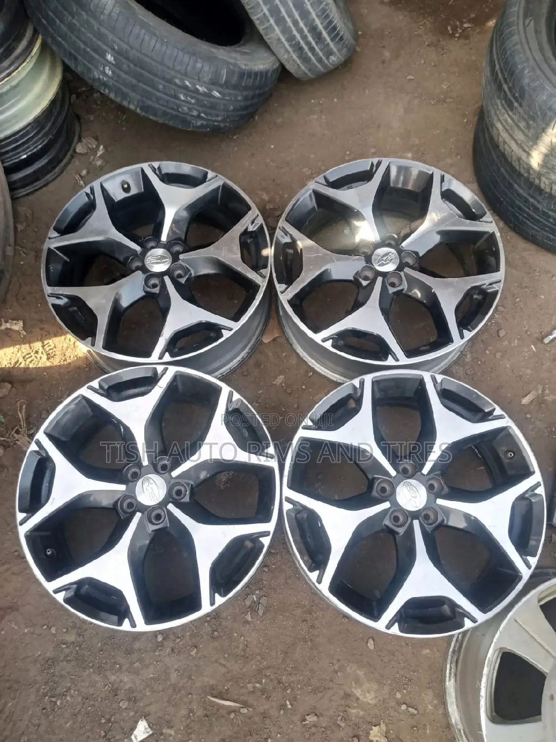 Ex Japan Original 18 Inch Subaru Rims