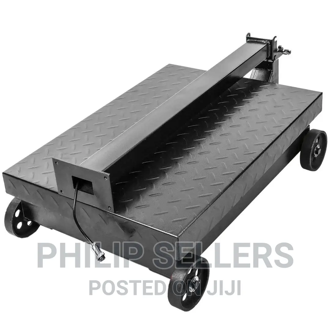 Industrial Scale With 45x60 Cm Platform 500 Kg With Wheels