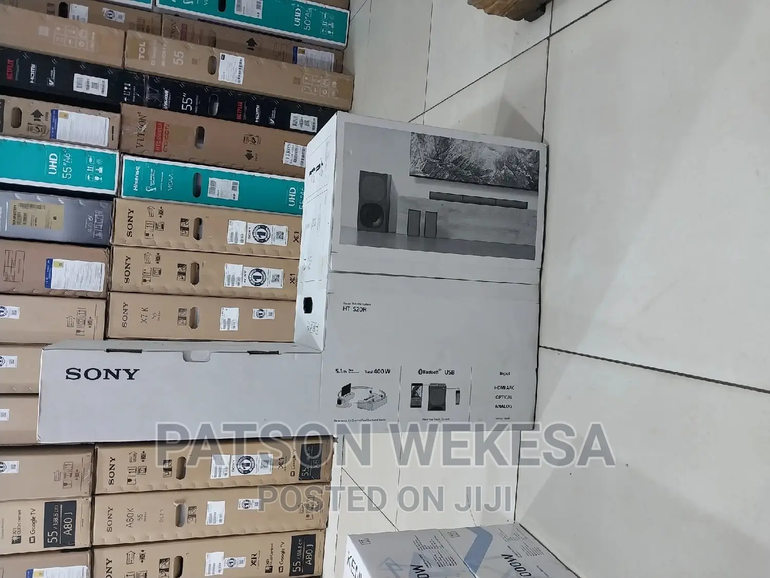 Sony Ht-S20r 400w Home Cinema 5.1 Soundbar