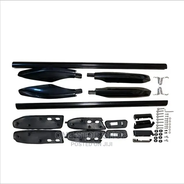 Black Roof Rails for Prado 120