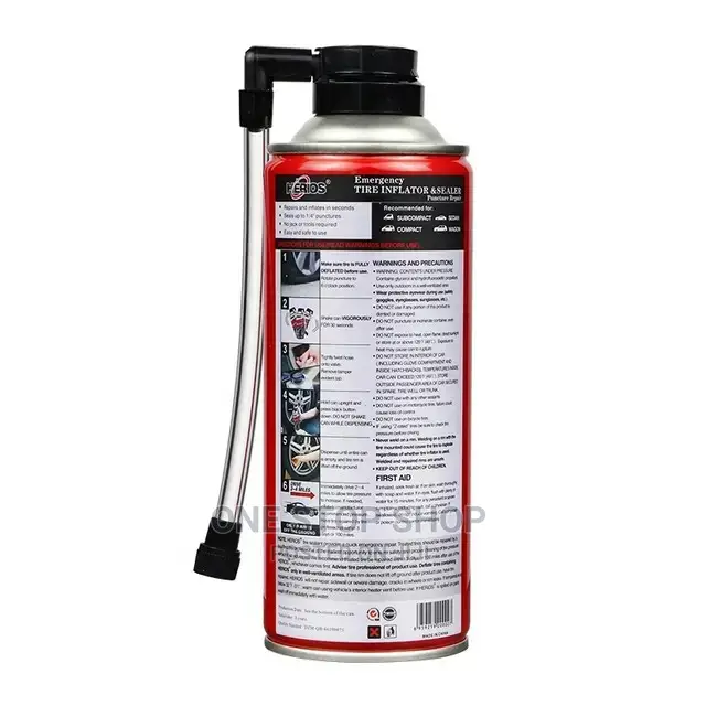 Car/Bike/Motorbike Tire Inflator and Sealer Puncture Repair