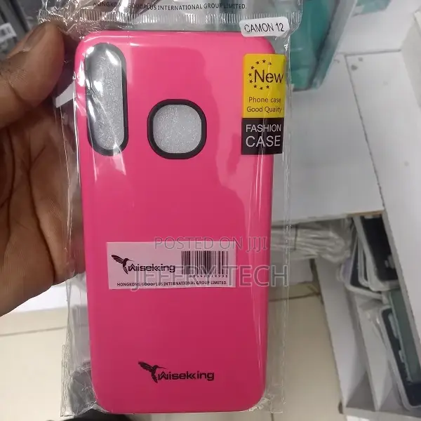 Tecno Camon 12 Case, Shockproof Silicone