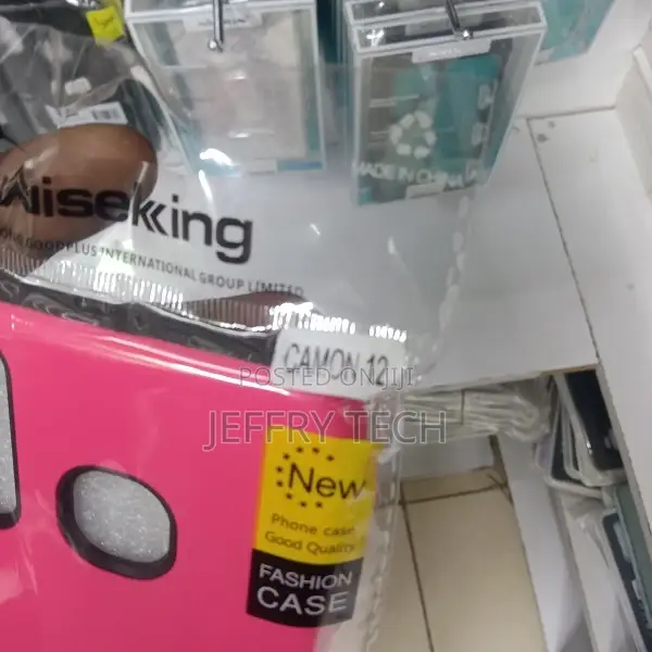 Tecno Camon 12 Case, Shockproof Silicone