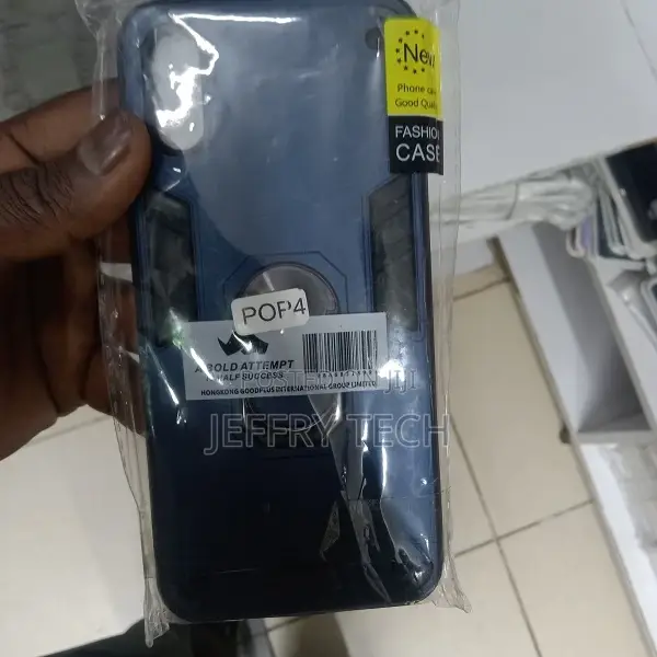 Cases for Tecno POP 4 for Tecno POP 4 Pro Back Ring Holder B