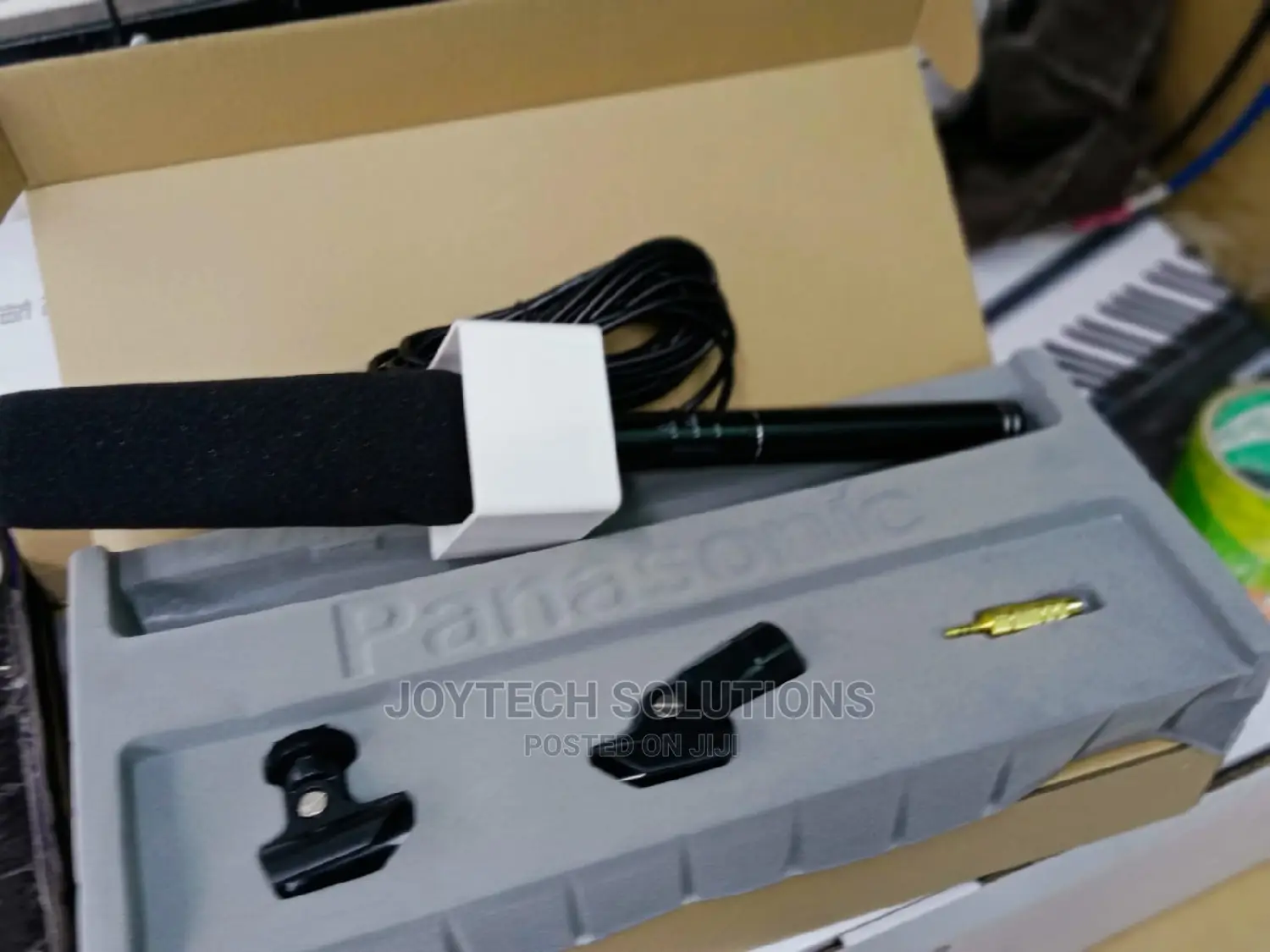 Boom Microphone With Mic Flag