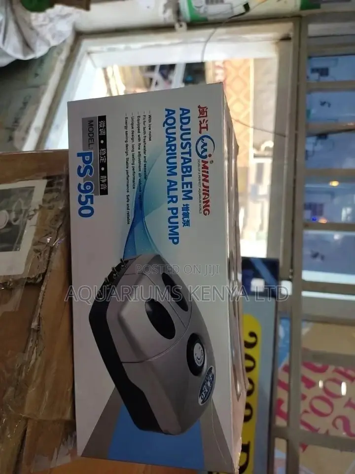 Minjiang Adjustable Aquarium Air Pump 4nozzle