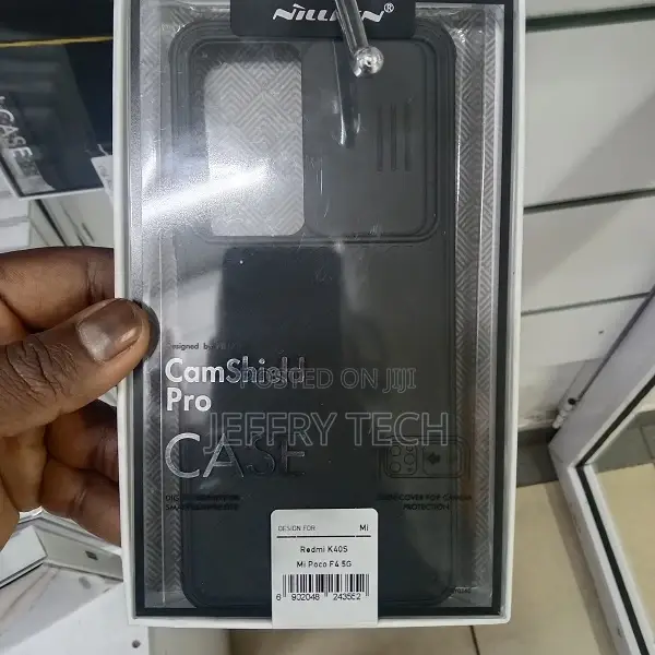 NILLKIN Camshield Pro Case for Xiaomi Poco F4 Black