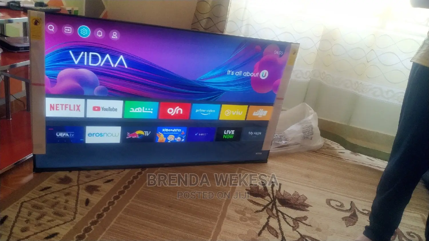 Hisense 58inch Smart Tv Uhd Frameless 58a6h