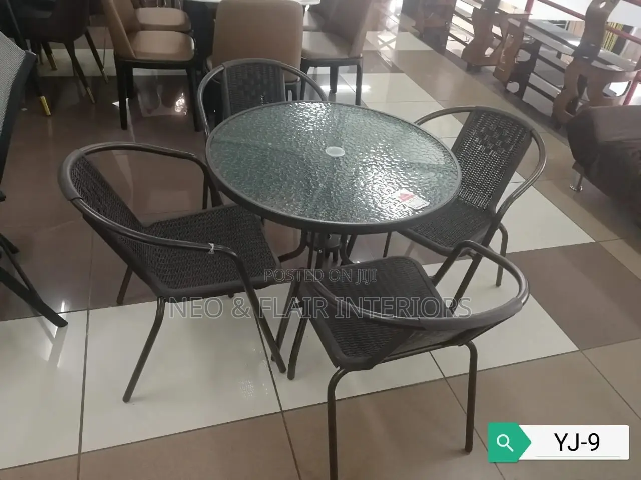 Balcony Table and 4 Chairs