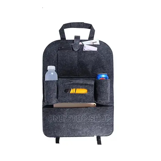 Multi Pockets Car Back Seat Organizer Storage Bag