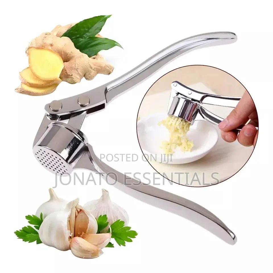 Stainless Steel Garlic Crusher, Garlic Press