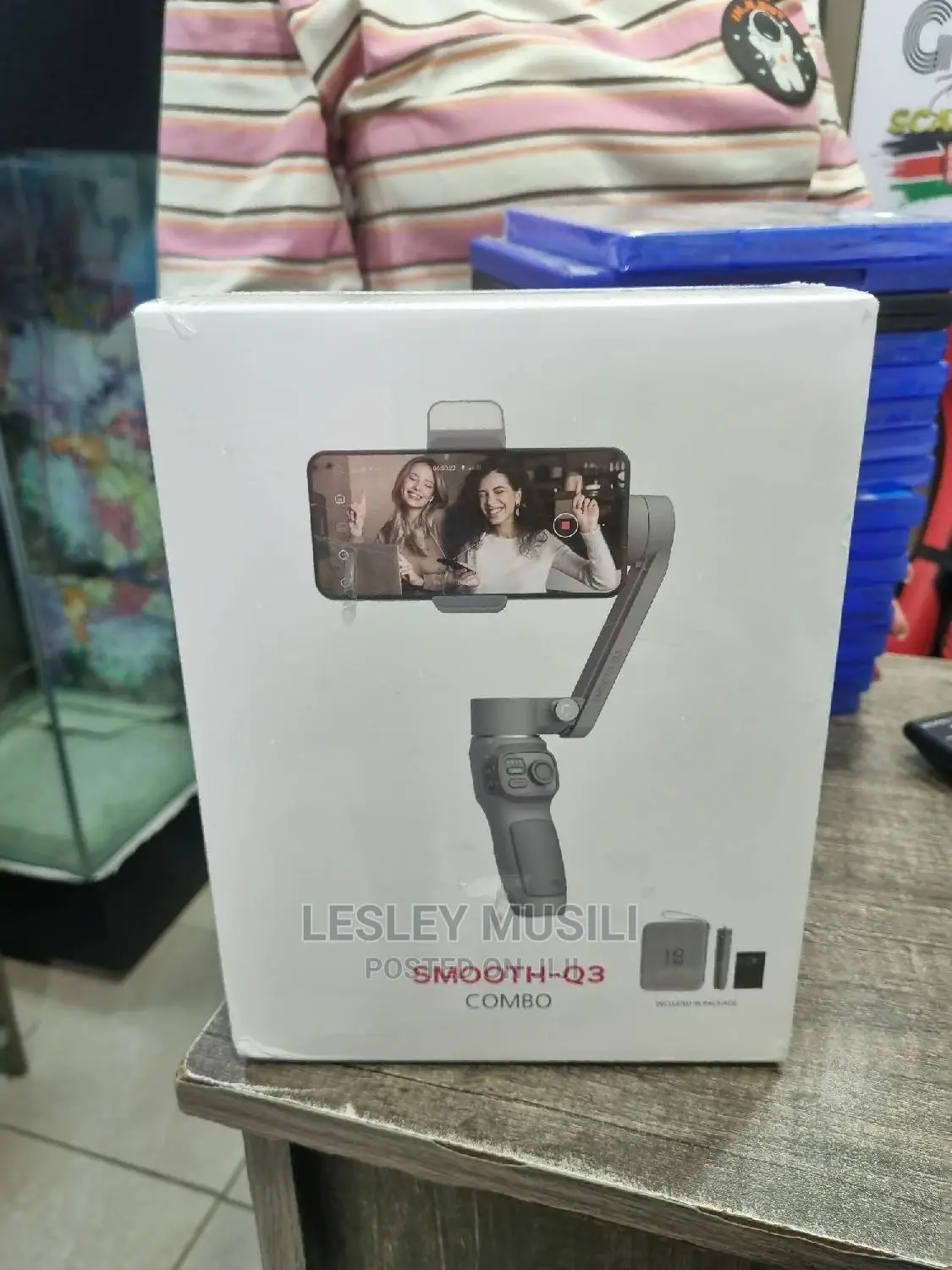 Zhi Yun Smooth Q3 Combo, Handheld 3-Axis Smartphone Gimbal