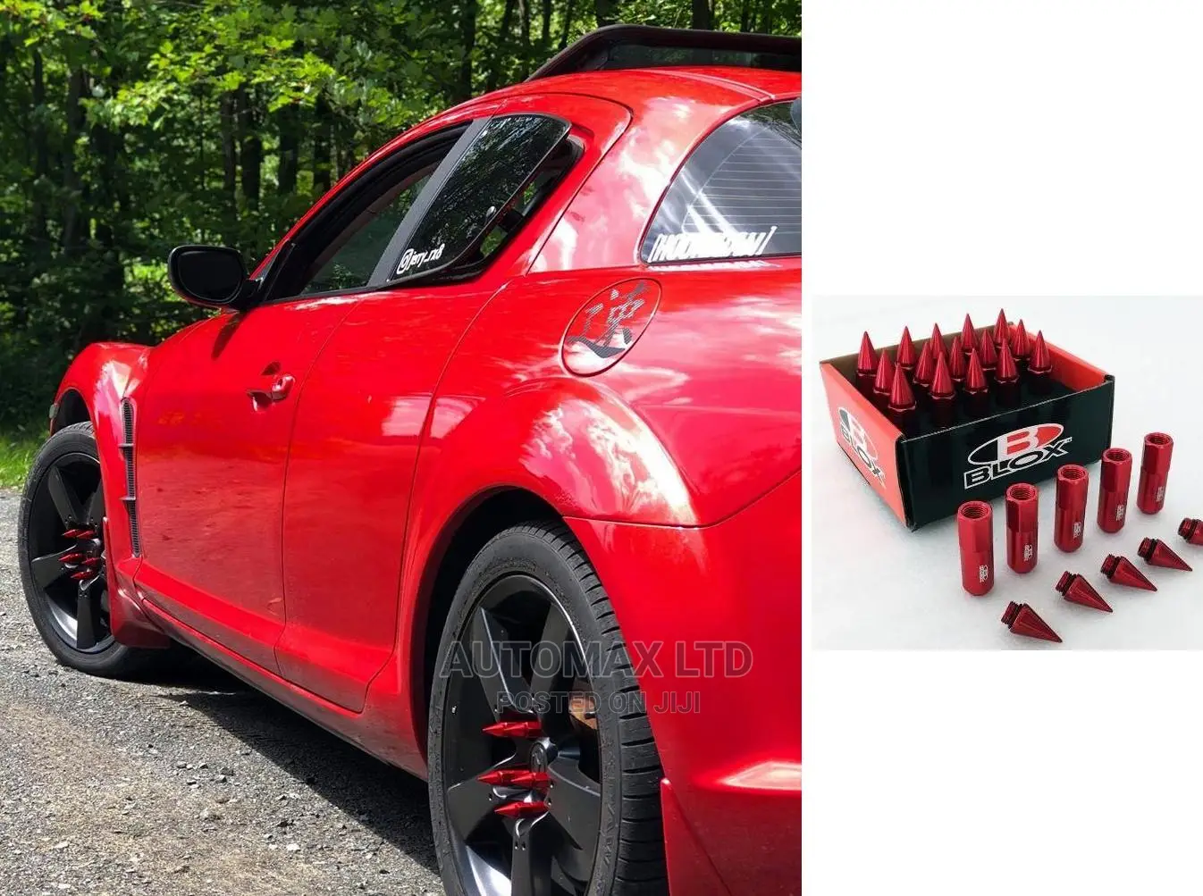 20 Pcs Spike Style Wheel Nuts. For Nissan,Subaru,Toyota