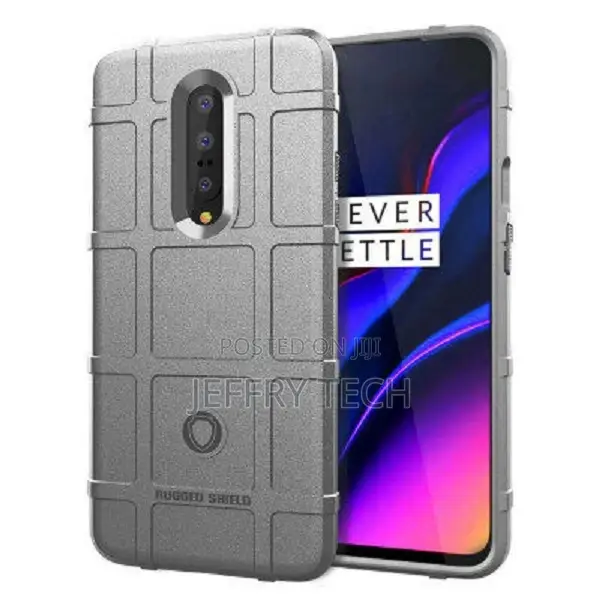 Oneplus 7 Case, Genuine Rugged Armor Resilient Soft C