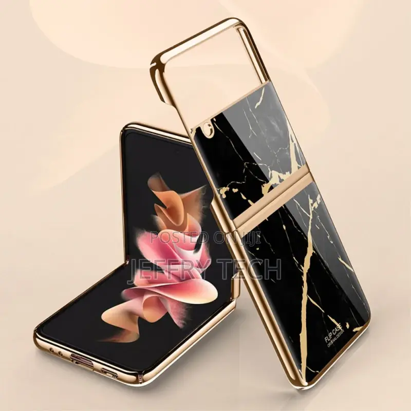 Samsung Galaxy Z Flip 3 5G Marble Style Case
