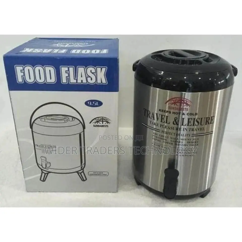 9.5 Litres Stainless Steel Vacuum Insulated Flask