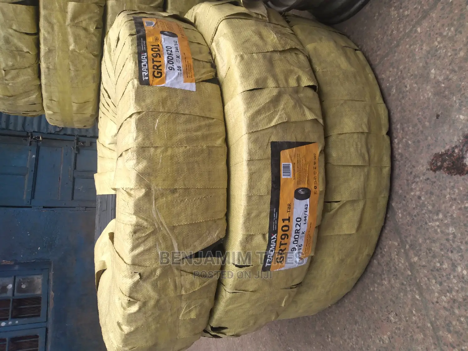 Tracmax Tyres Sizes 9.00R20 Tube-Type 16ply.