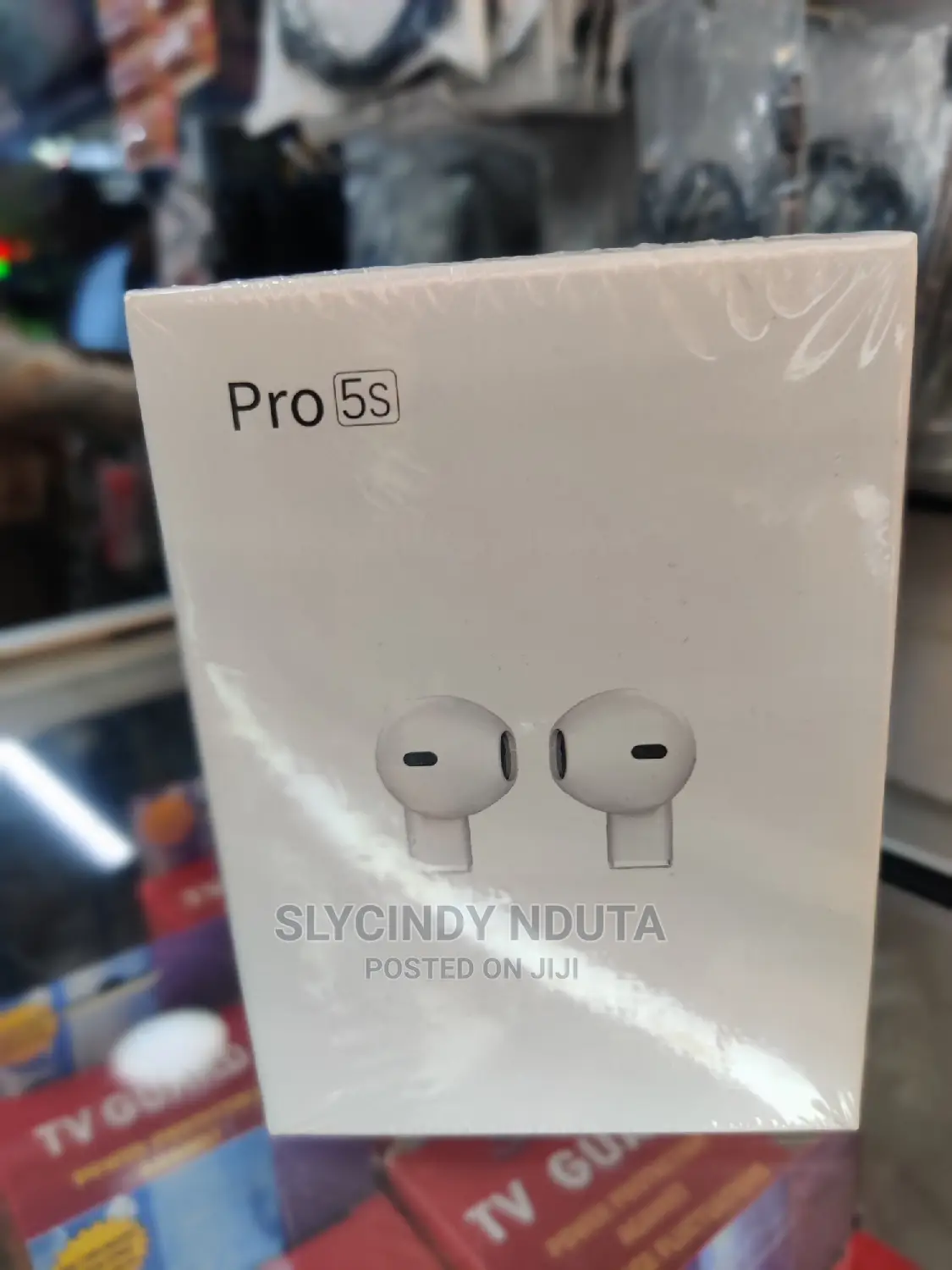 Pro 5s Wireless Earbuds(White)