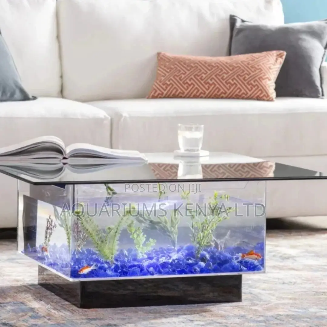 Change Delapidated Glass Table To Aquarium