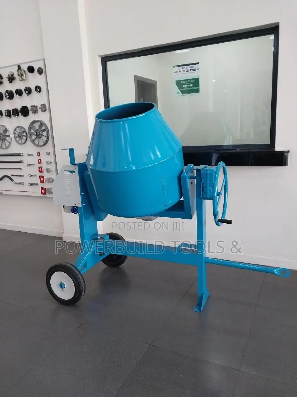 Polieri Italian 350litres Electric Concrete Mixer