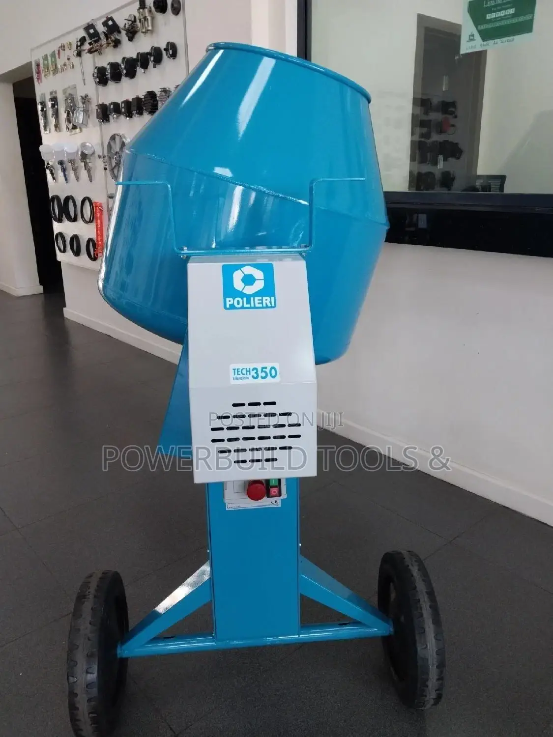 Polieri Italian 350litres Electric Concrete Mixer