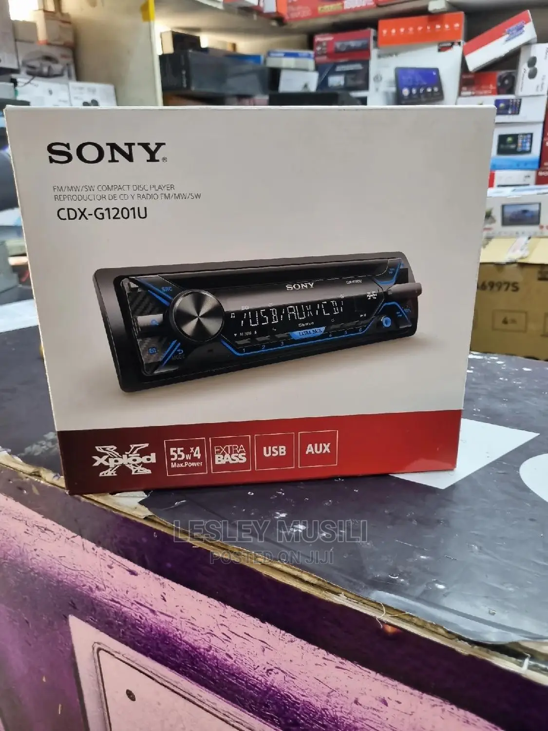 Sony CDX-G1201U Car Radio USB Aux Cd Player Fm.