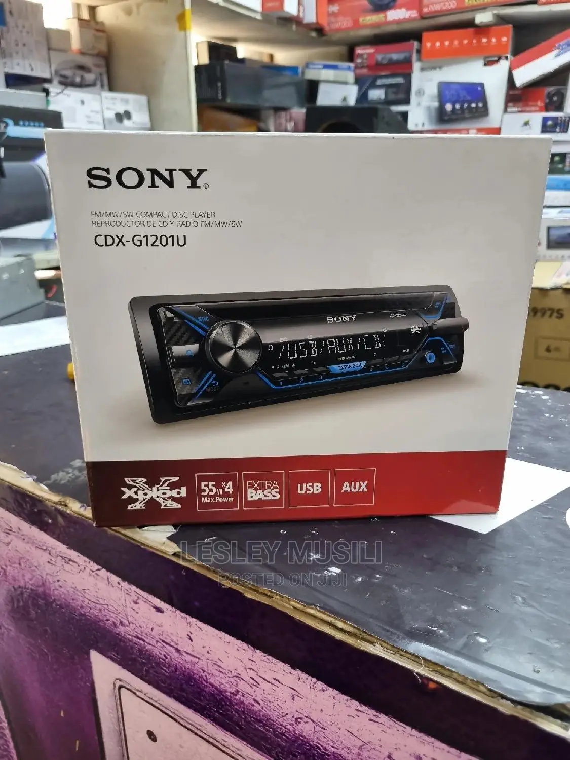 Sony CDX-G1201U Car Radio USB Aux Cd Player Fm.