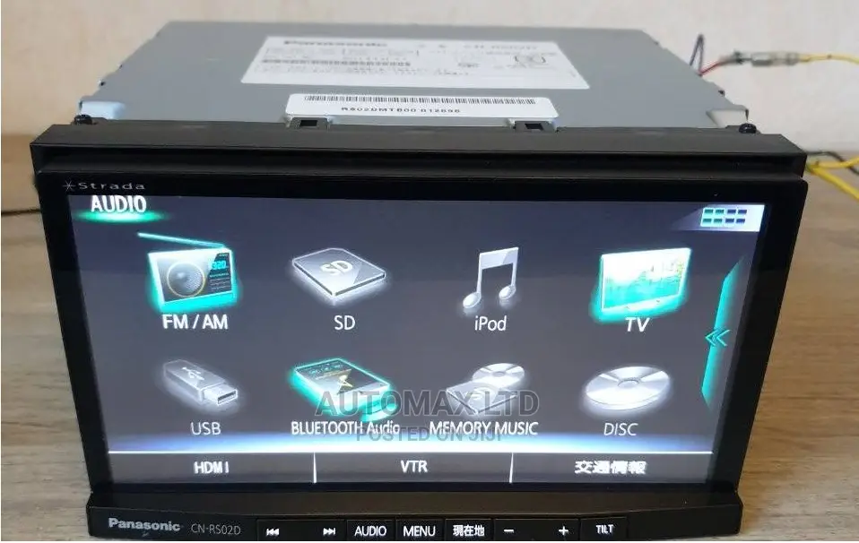 Panasonic Strada CN-RS02D USB/BT. For Toyota,Subaru,Nissan