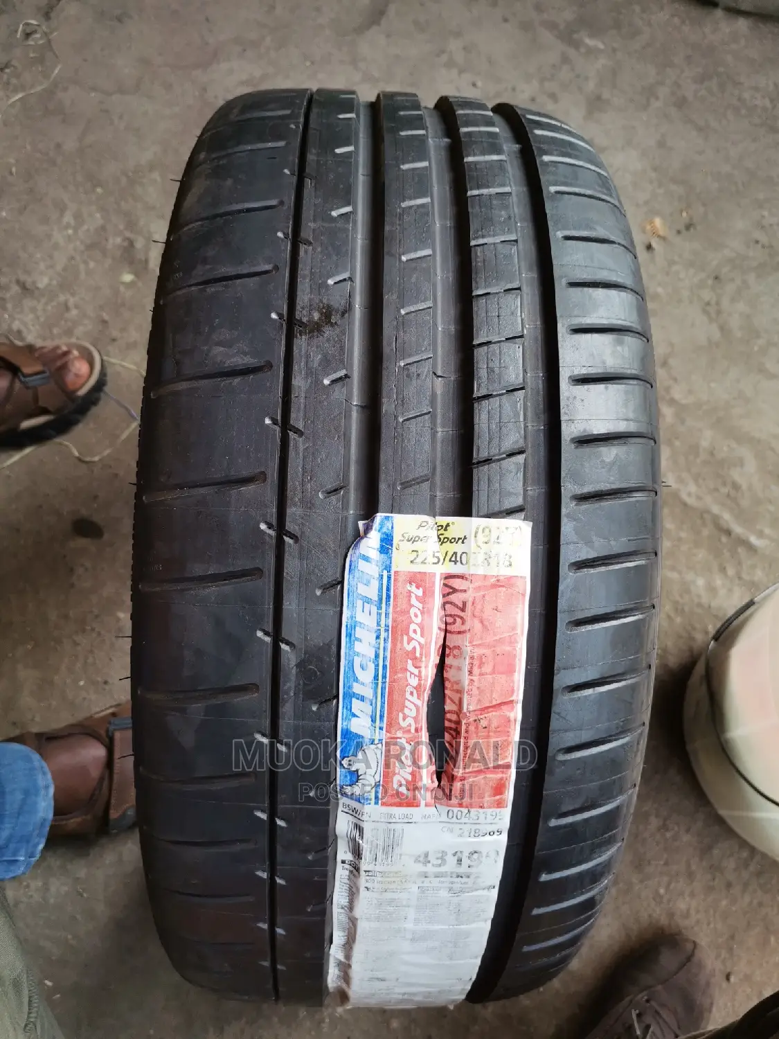 225/40r18 Michelin Tyre Made in Usa.