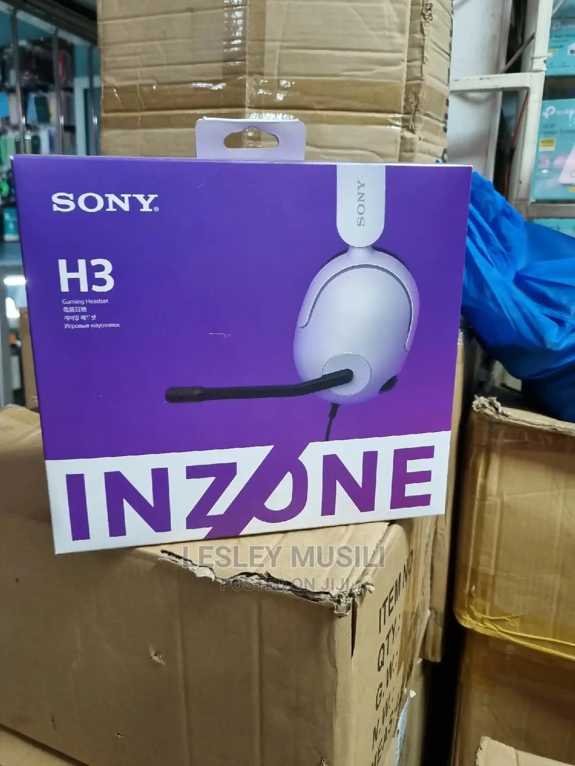 Sony-Inzone H3 Wired Gaming Headset, Over-Ear Headphones