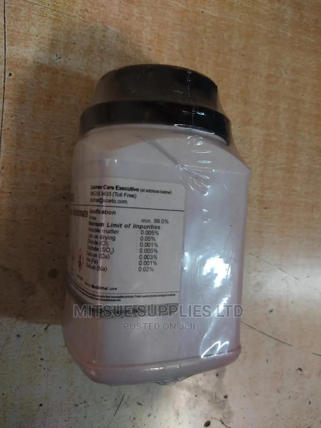 Potassium Dichromate AR/ACS 500G Finar