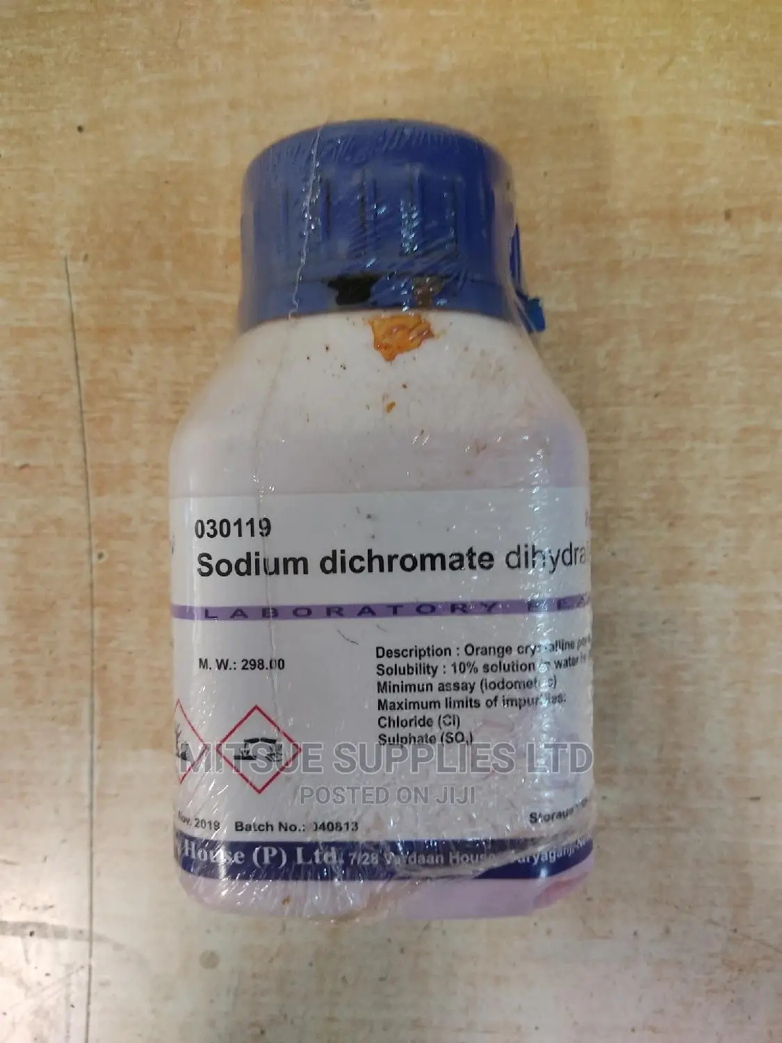 Sodium Dichromate Dihydrate 500G