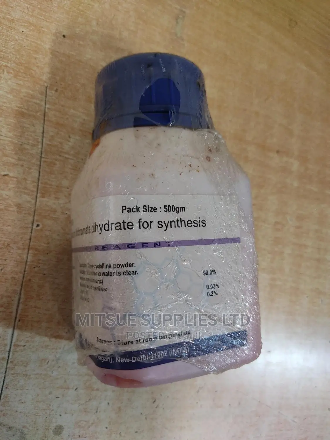 Sodium Dichromate Dihydrate 500G