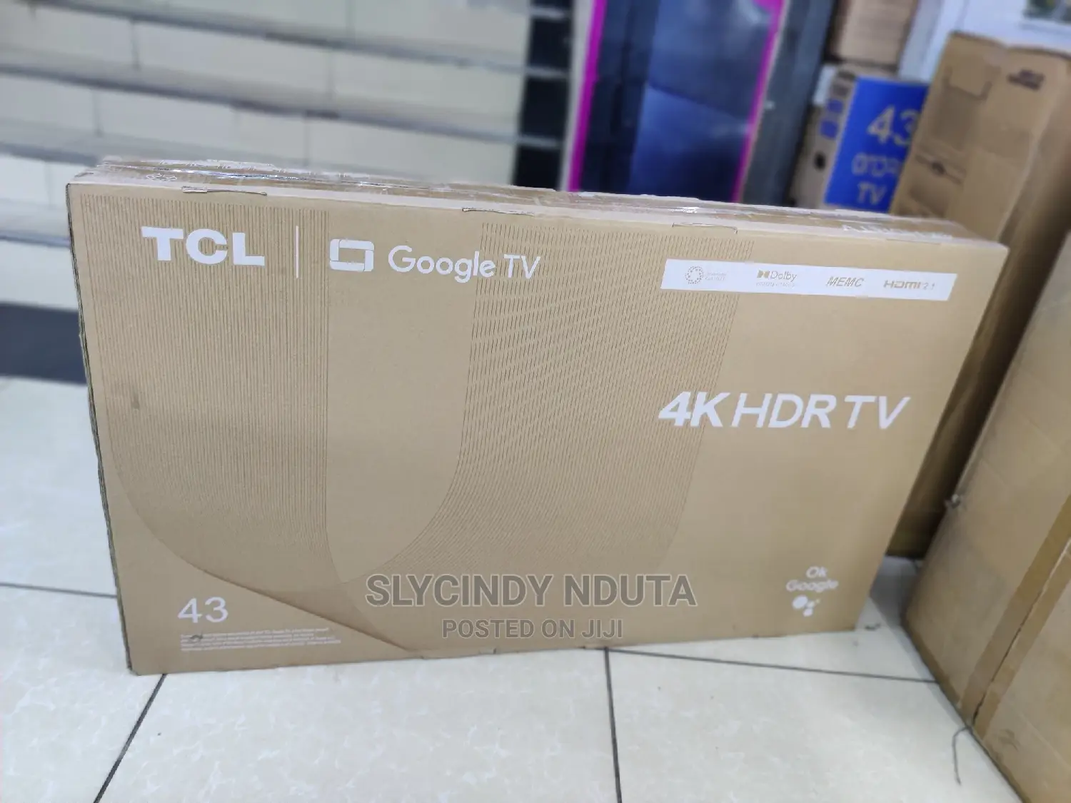 TCL 43" 43P735 Hdr Tv Google Tv