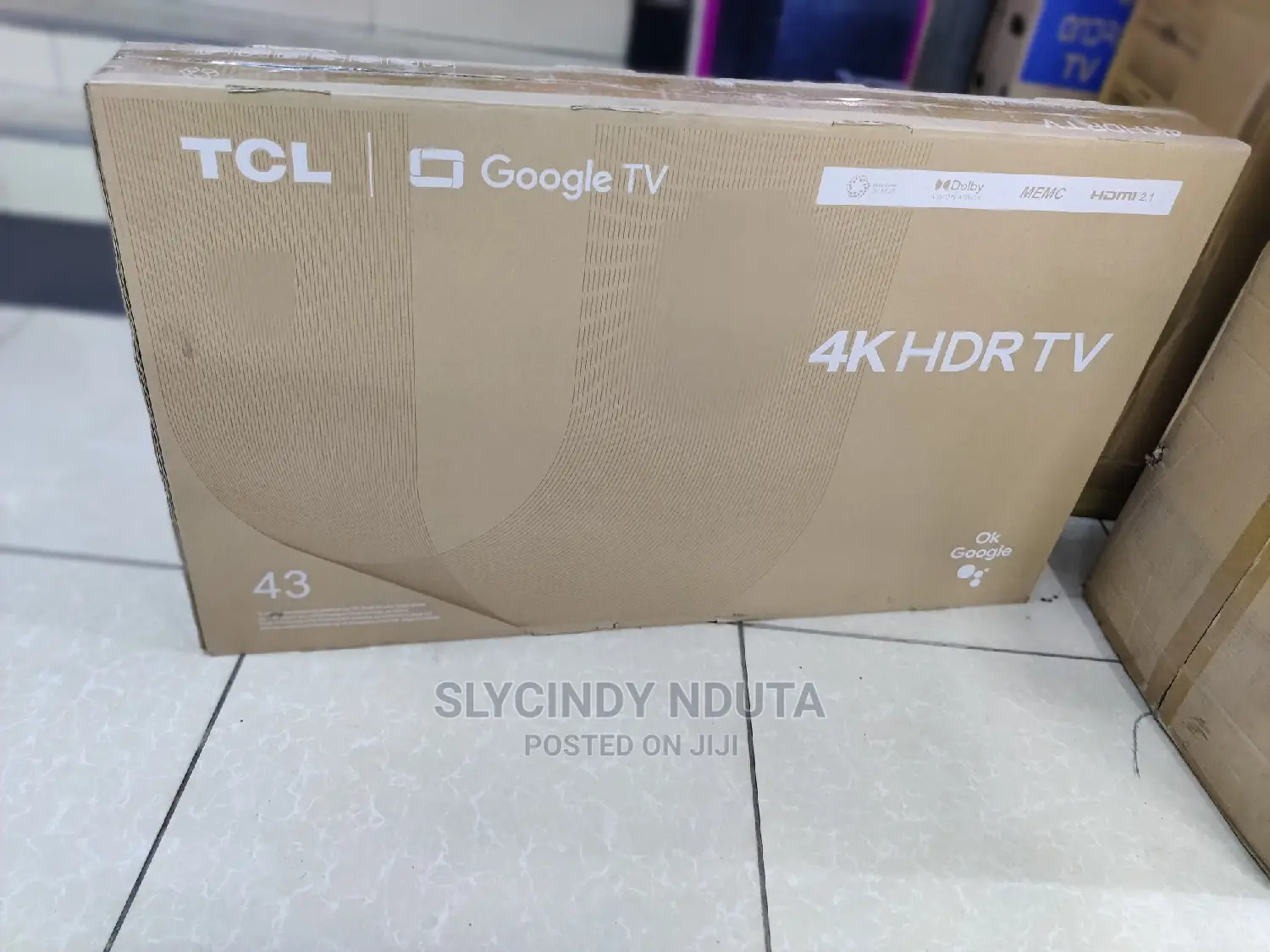 TCL 43" 43P735 Hdr Tv Google Tv