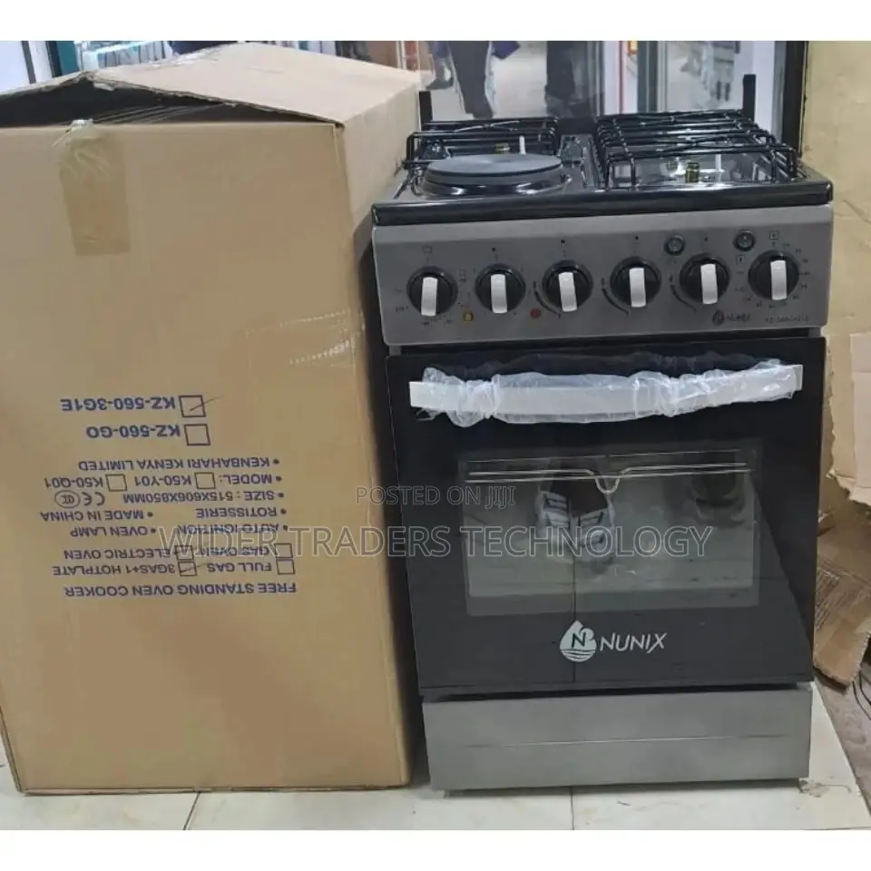 Standing Cooker 1electric 3gas Oven Electric