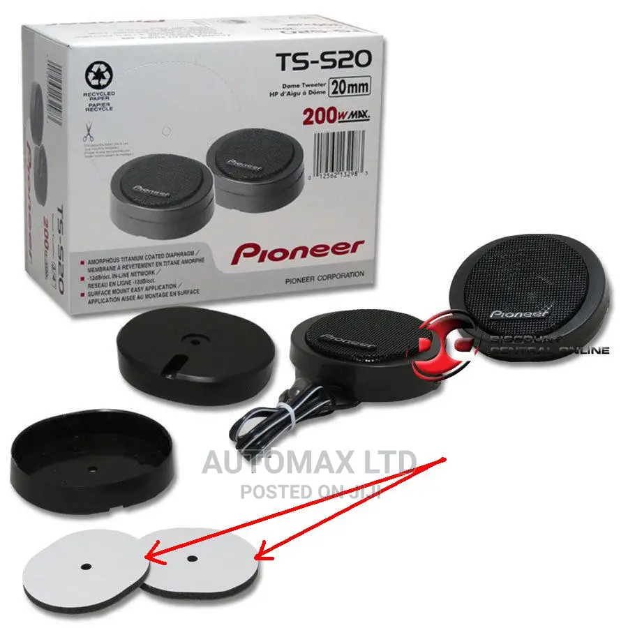 Pioneer Ts Adhesive Double Sided Stickers. For Toyota,Subaru
