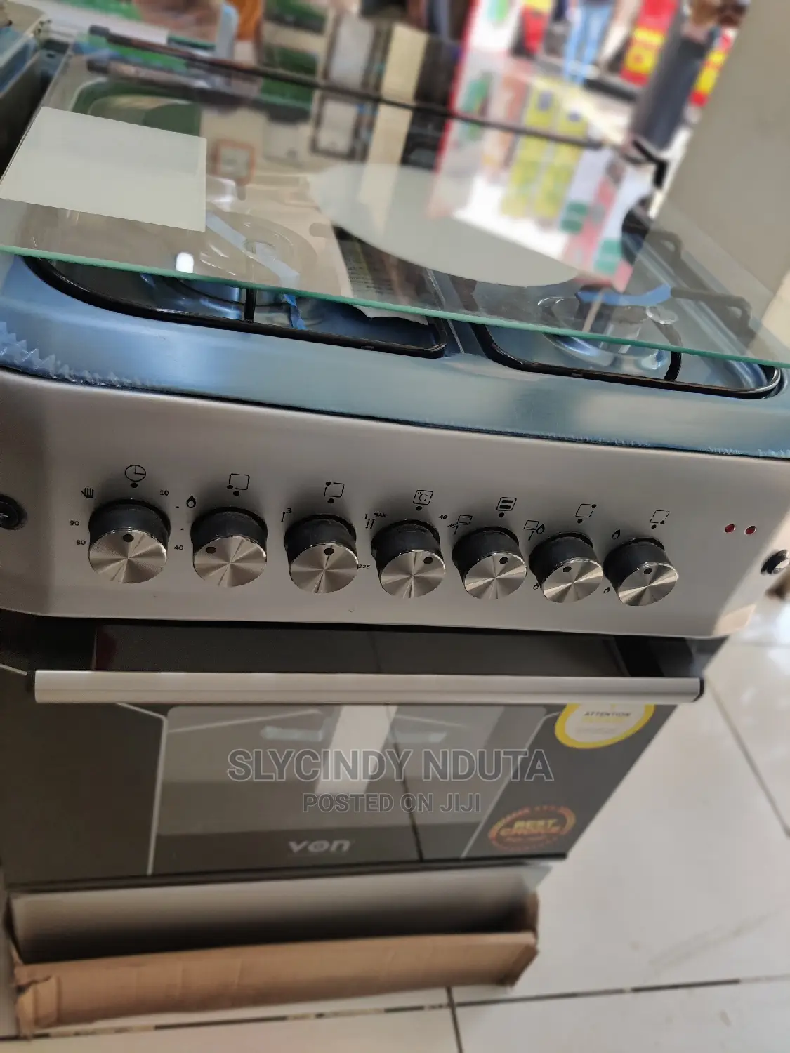 Von Vac-6f031us (60×60) Gas Cooker