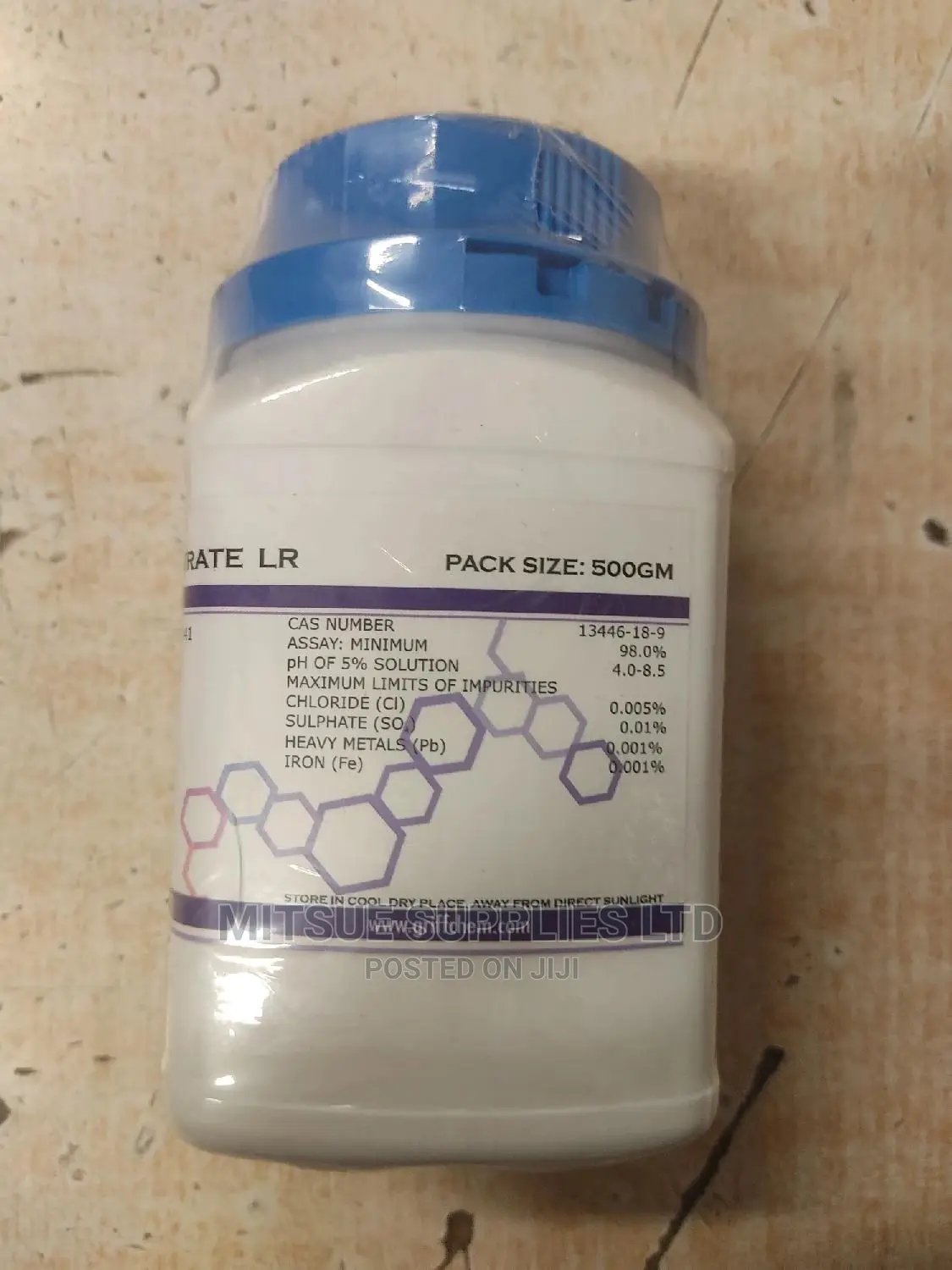 Magnesium Nitrate Hexahydrate LR 500G