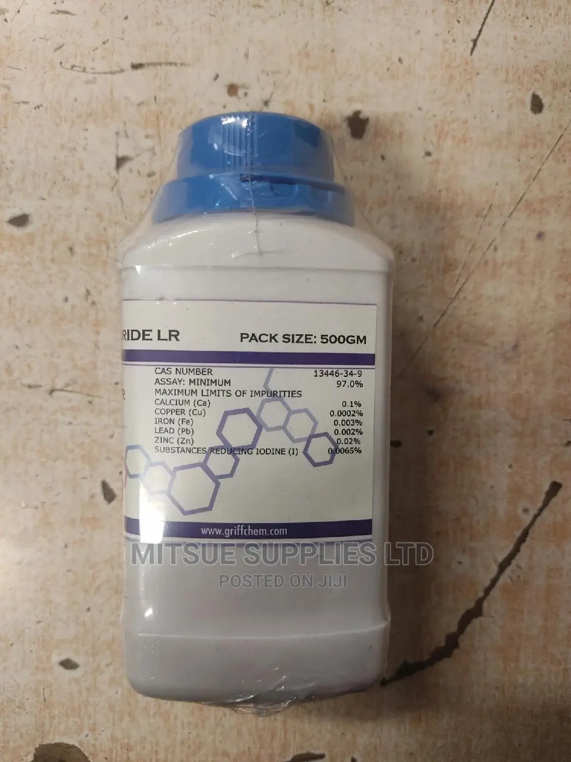 Manganese Chloride Tetrahydrate LR 500G