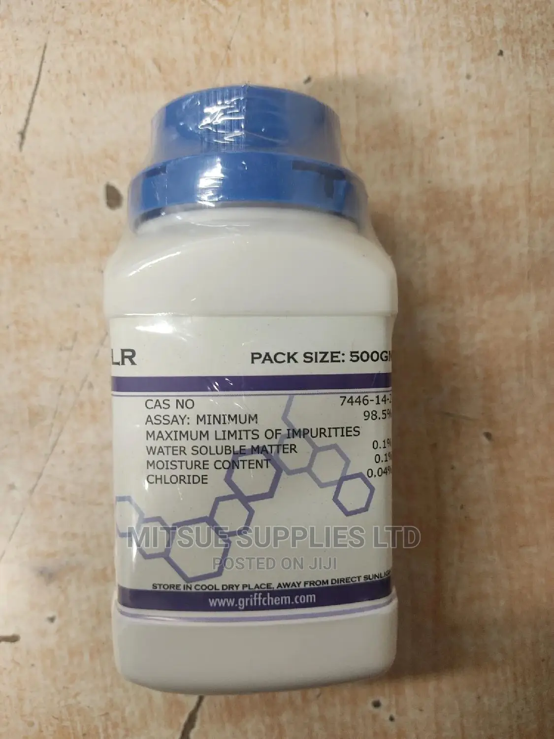 Lead Sulphate 500G LR Griffchem
