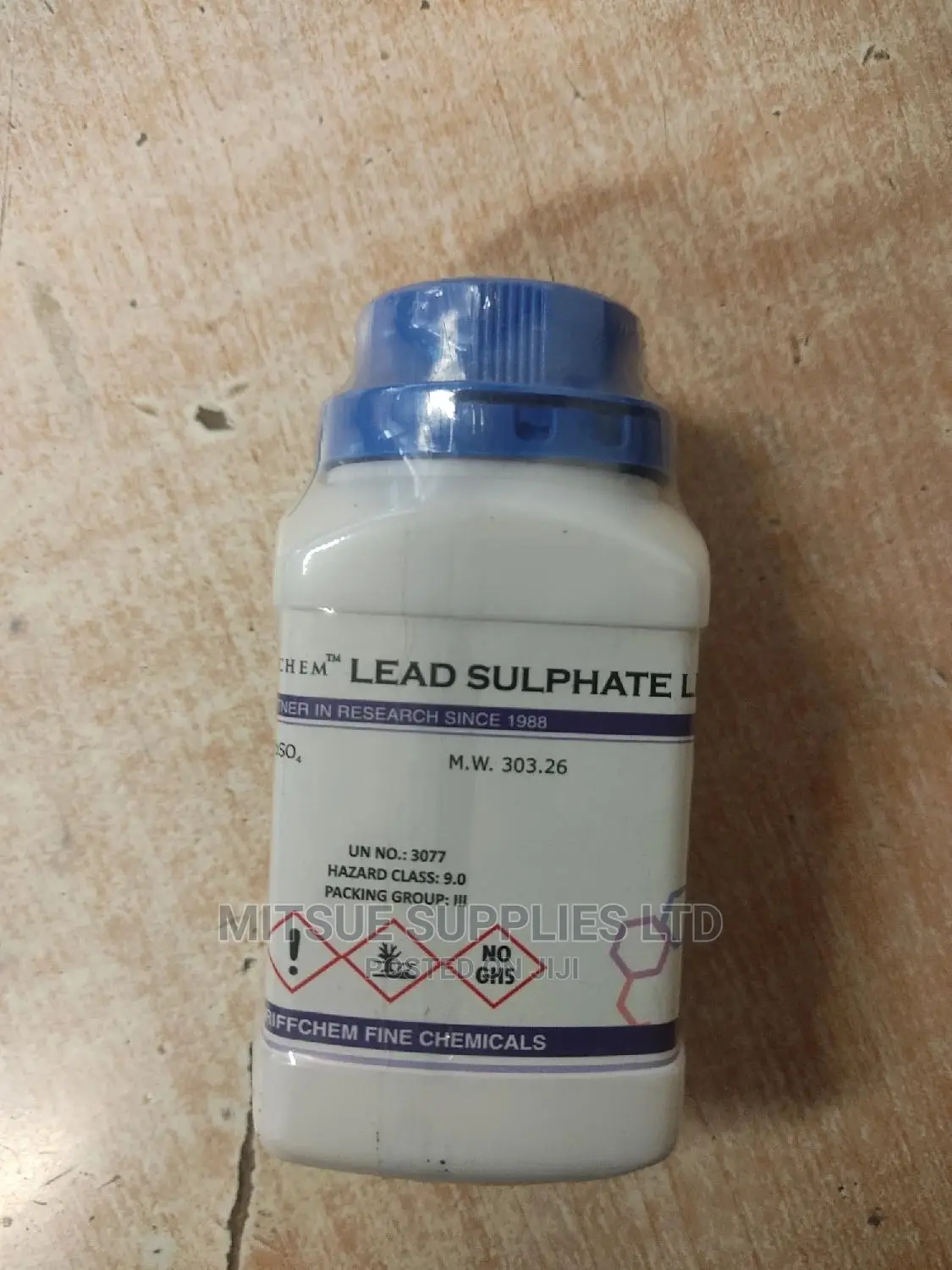 Lead Sulphate 500G LR Griffchem