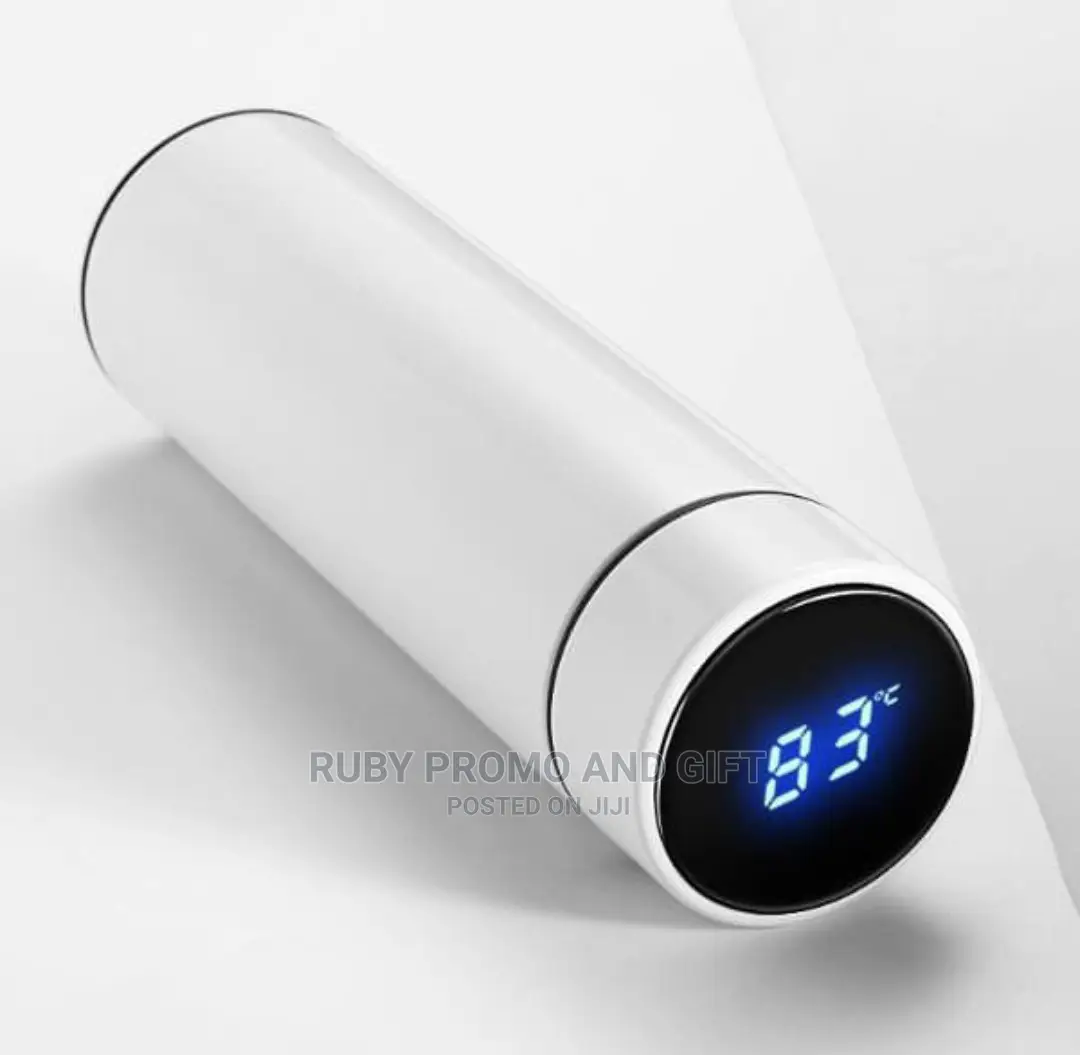 LED Temperature Display Thermo Bottles
