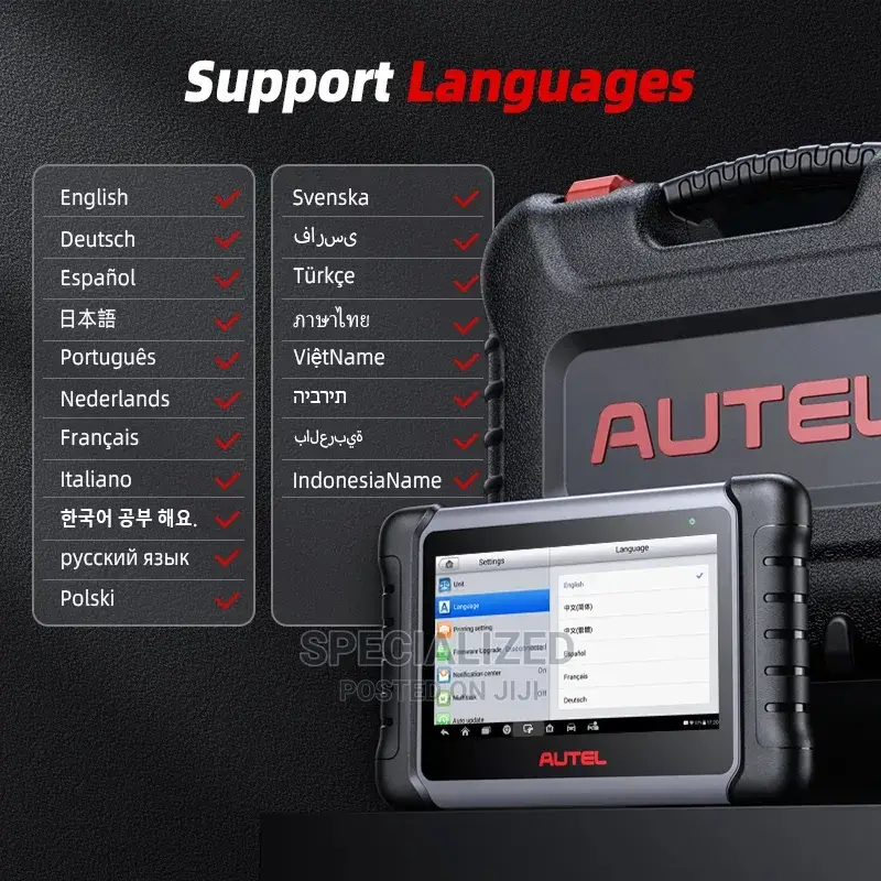 Autel Maxicom Mk808s Vehicle Diagnosis Machine Latest