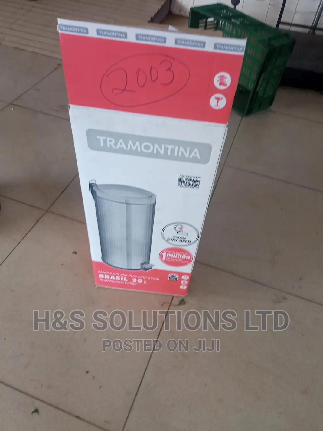 Stainless Steel Bin(30L) Brasil