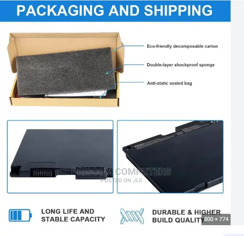 HP Elitebook 820 840 850 755 745 Battery - With Warranty