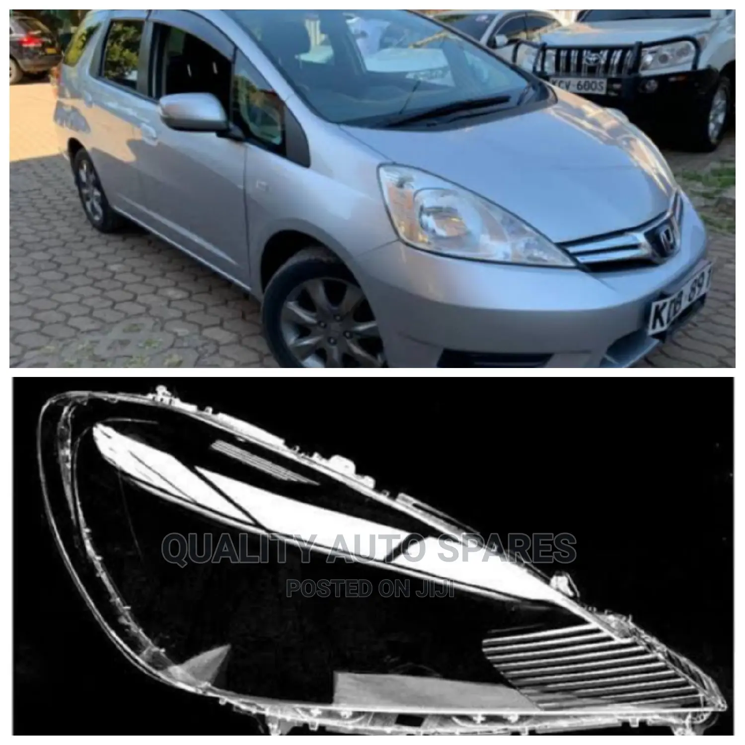 Honda Fit Headlight Lens