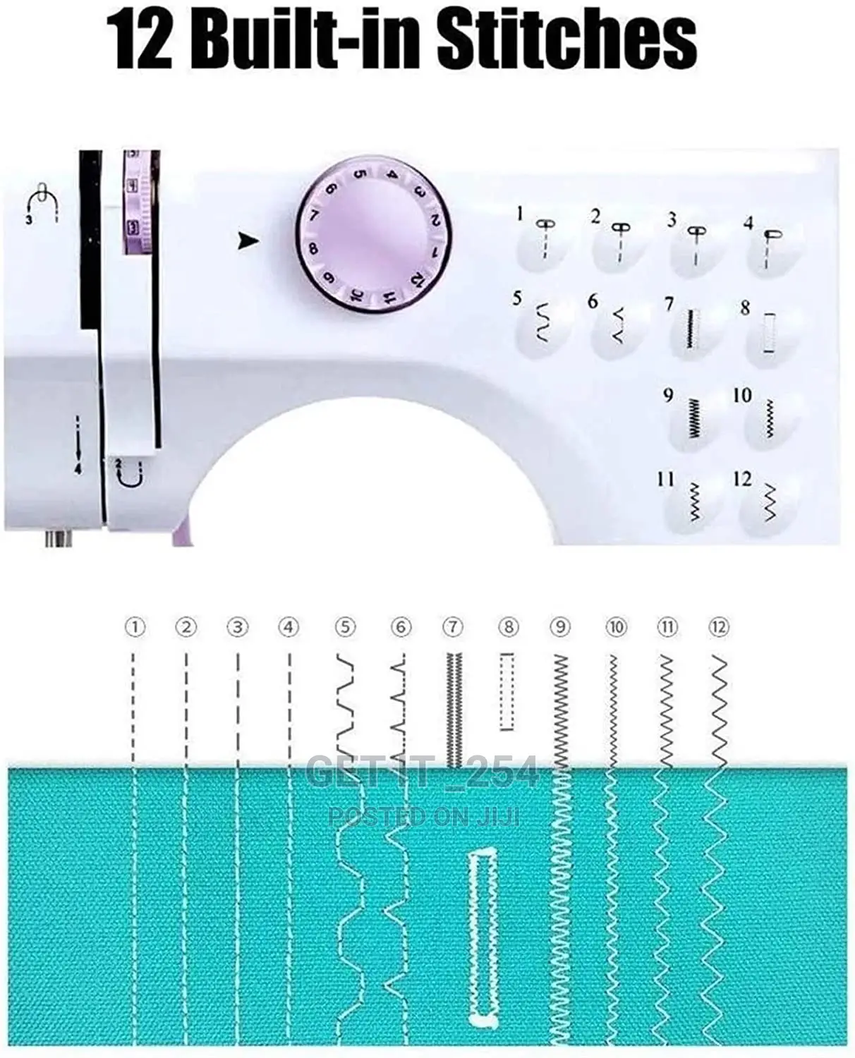 Portable Mini Electric Sewing Machine