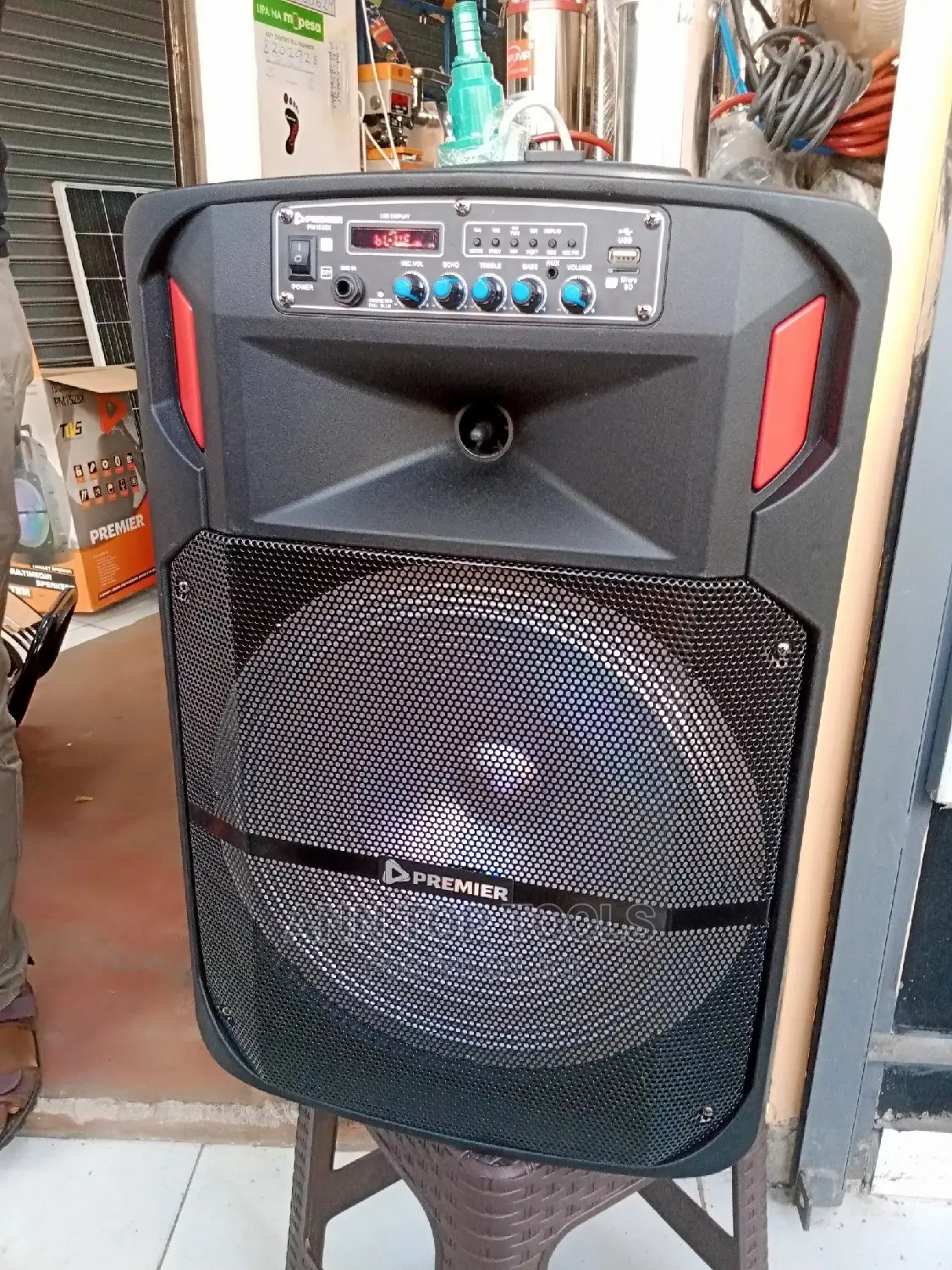 Premier Portable Speaker+2 Microphones